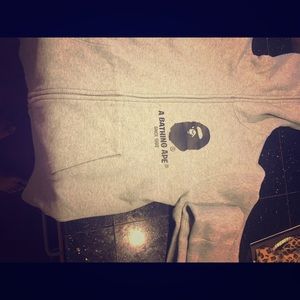 Bathing Ape zip hoodie sz M
